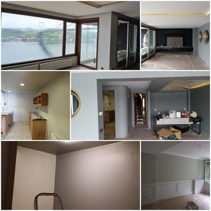 Tuzla Mercan villa profesyonel boya badan firması